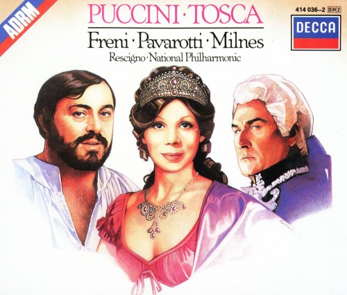 Puccini – Tosca – Freni, Pavarotti, Milnes – Rescigno (1978/1988) APE lossless