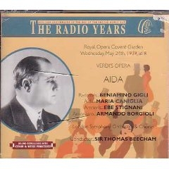 Verdi – Aida – Ebe Stignani, Maria Caniglia, Beniamino Gigli, Armando Borgioli – Sir Thomas Beecham (1939) APE lossless