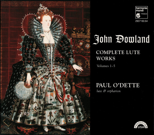 Dowland – Complete Lute Works [5 CD’s] (Paul O’Dette) (1997) FLAC