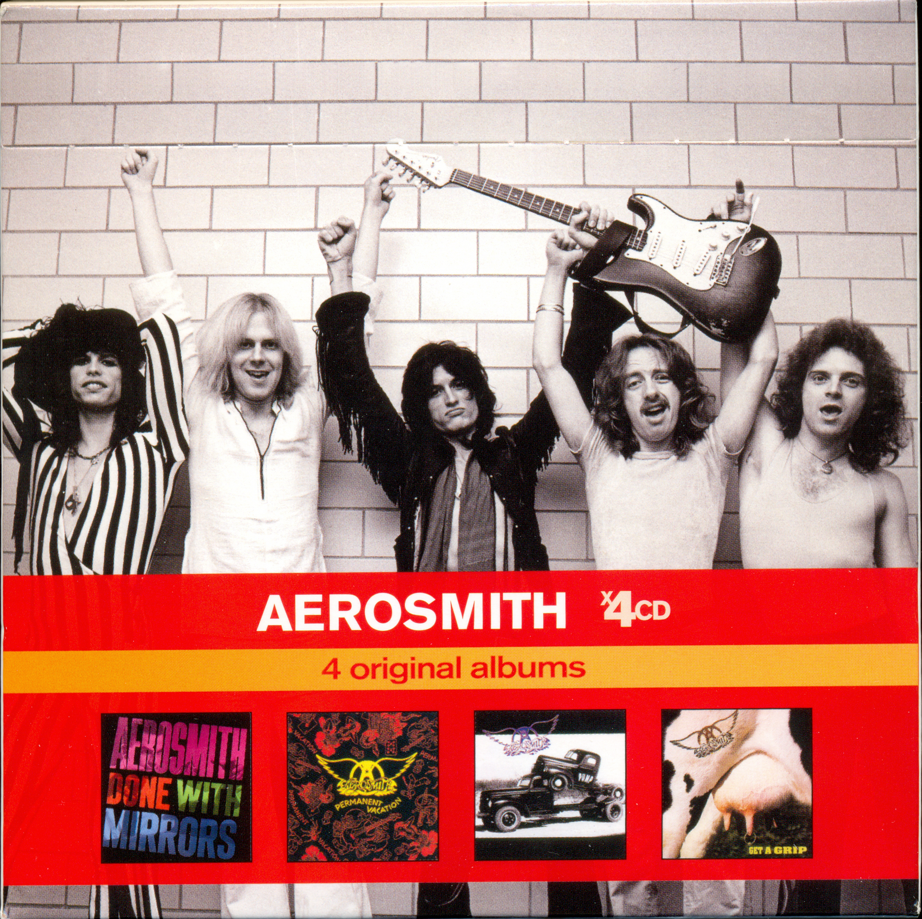 Aerosmith – 4 Original Albums (4 CD Box Set) (2010) FLAC
