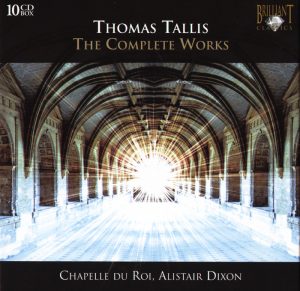 Thomas Tallis – The Complete Works (Chapelle du Roi, Alistair Dixon) (10 CD box) (2007) MP3 320 kbps