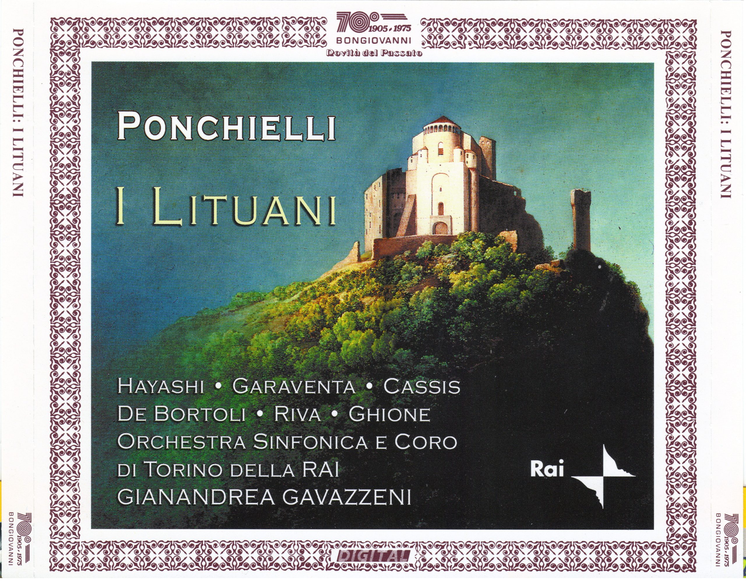 Amilcare Ponchielli – I lituani (Yasuko Hayashi, Ottavio Garaventa, Alessandro Cassis, Chor and Orchester der RAI Torino, Gianandrea Gavazzeni) (2005) APE lossless