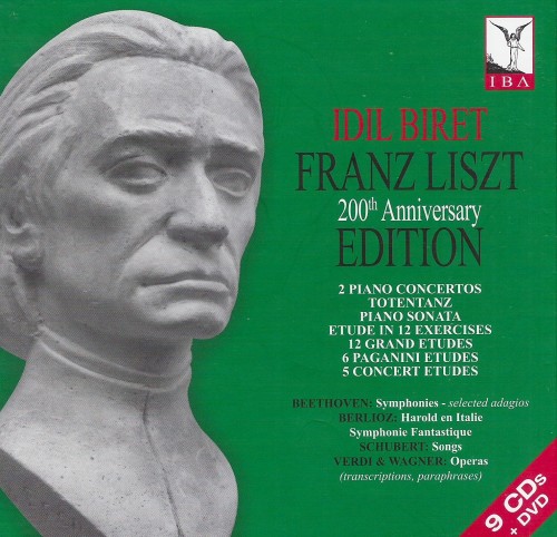 Liszt – 200th Anniversary Edition – Piano Concertos, Totentanz, Piano Sonata, Grandes Etudes de Paganini, Etudes de concert, Berlioz, Schubert, Wagner & Beethoven transcriptions (Idil Biret) (2011) MP3 320 kbps