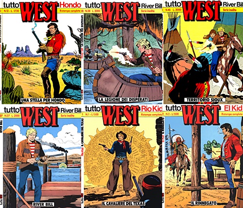 Tutto West – Serie Completa (45 volumi)(Bonelli 1987-1991)