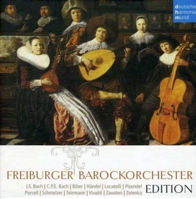 Freiburger Barockorchester Edition (J.S. Bach, C.P.E. Bach, Biber, Handel, Locatelli, Pisendel, Purcell, Schmelzer, Telemann, Vivaldi, Zavateri, Zelenka) (10 CD box set) (2011) MP3 320 kbps