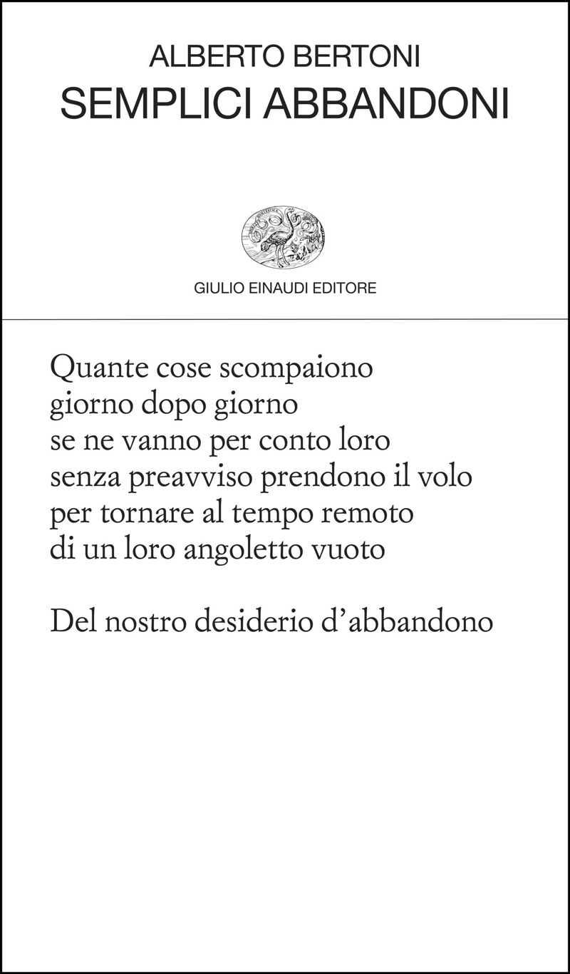Alberto Bertoni – Semplici abbandoni (2025)