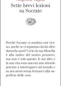Angelica Taglia - Sette brevi lezioni su Socrate (2025)