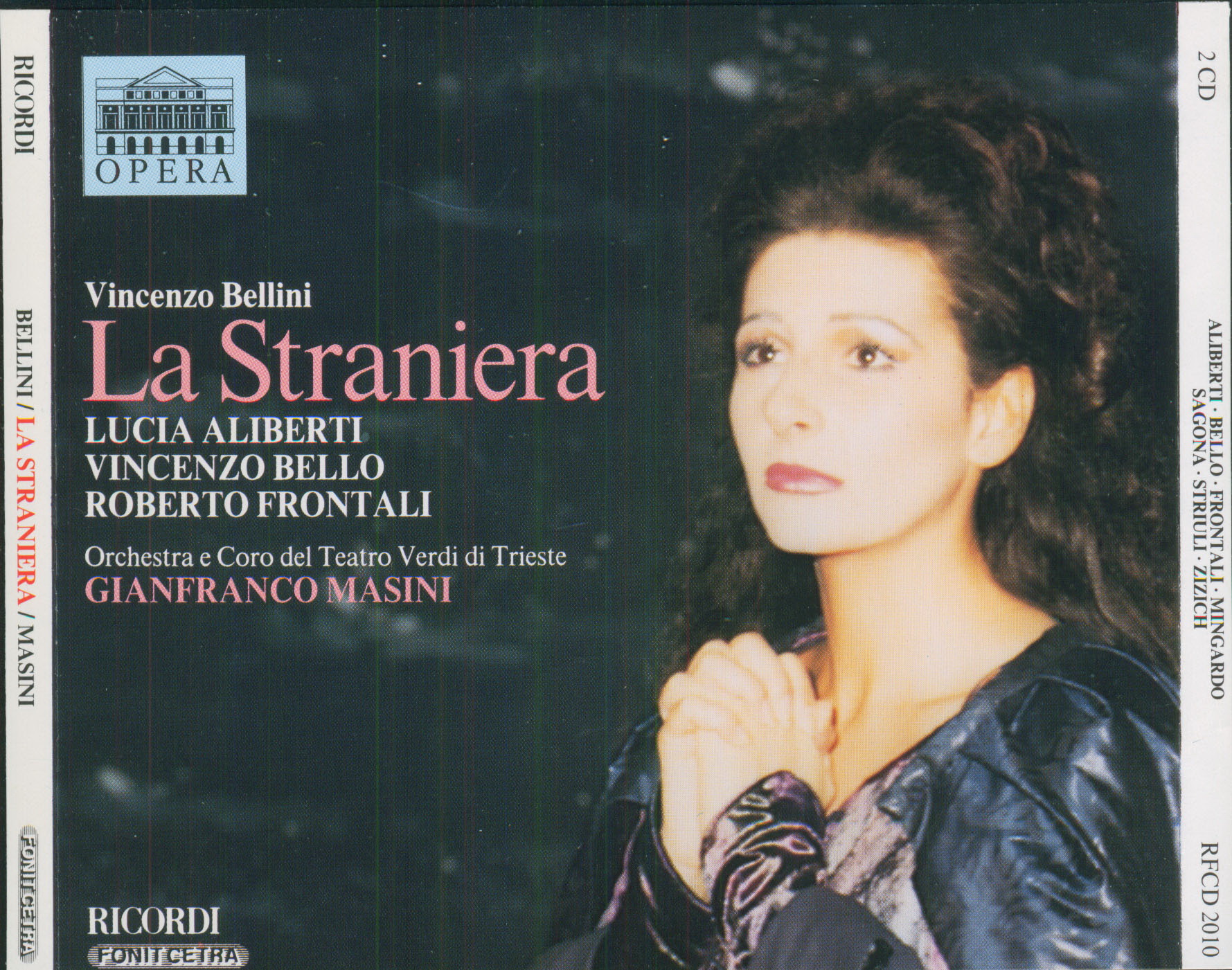 Bellini – La Straniera (Aliberti, Bello, Frontali – Masini) (1990) APE lossless