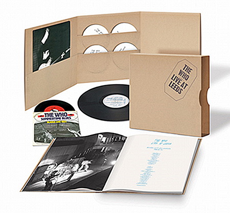 The Who – Live At Leeds 40th Anniversary Special Edition Box Set (2010) (4 CD), FLAC