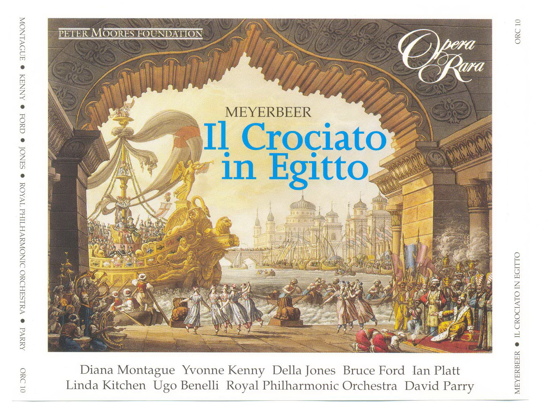 Meyerbeer – Il Crociato in Egitto (Montague, Kenny, Jones, Ford – Parry) (1990) APE lossless