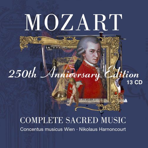 Wolfgang Amadeus Mozart – Complete Sacred Music (250th Anniversary Edition) (Concentus Musicus Wien, Nikolaus Harnoncourt) (13 CD) (2005) MP3 320 kbps Wolfgang Amadeus Mozart – Complete Sacred Music (250th Anniversary Edition) (Concentus Musicus Wien, Nikolaus Harnoncourt) (13 CD) (2005) MP3 320 kbps