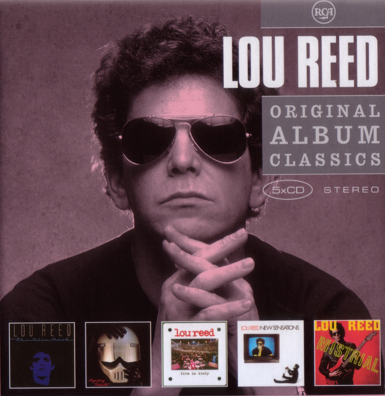 Lou Reed – Original Album Classics vol.2 [Remastered] (5 CDs Slipcase) (2009) FLAC