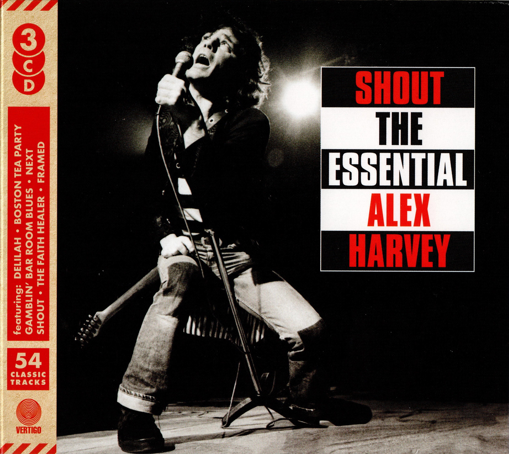 Alex Harvey – Shout – The Essential (2018) (3 CD), FLAC