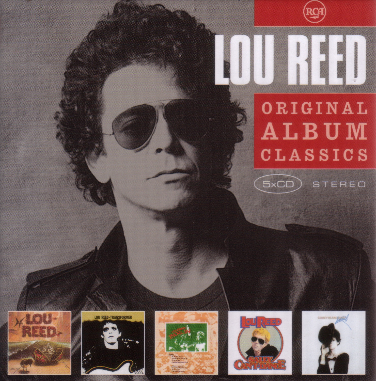 Lou Reed – Original Album Classics vol.1 [Remastered + Bonus Tracks] (5 CDs Slipcase) (2008) FLAC