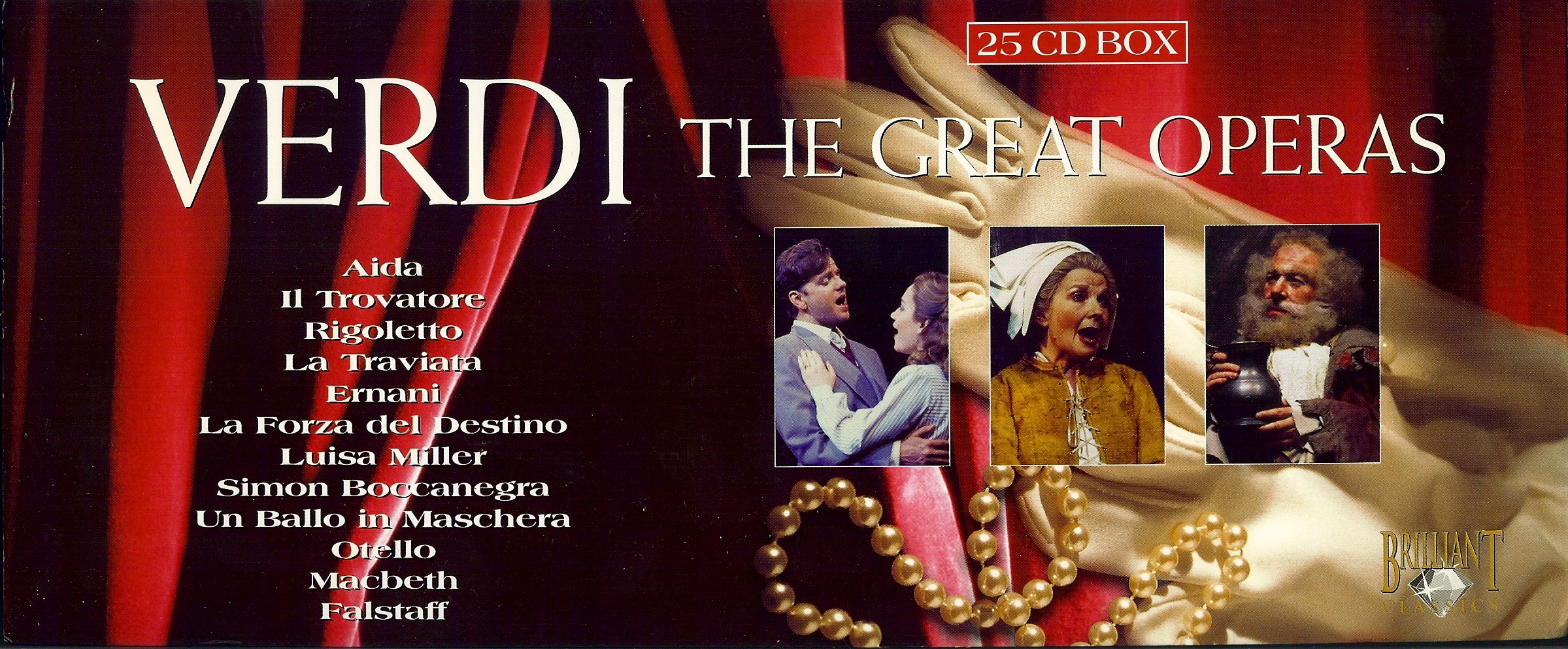 Verdi – The Great Operas (La Traviata, Il Trovatore, Rigoletto, Aida, Simon Boccanegra, Un ballo in Maschera, Otello, Macbeth, Ernani, Luisa Miller, Falstaff, La Forza del Destino) (25 CD box set) (1995) MP3 320 kbps