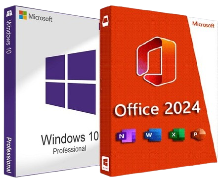 Windows 10 Pro 22H2 build 9045.6456 con Office 2024 Pro Plus Preattivato ottobre 2025 64 Bit – Ita