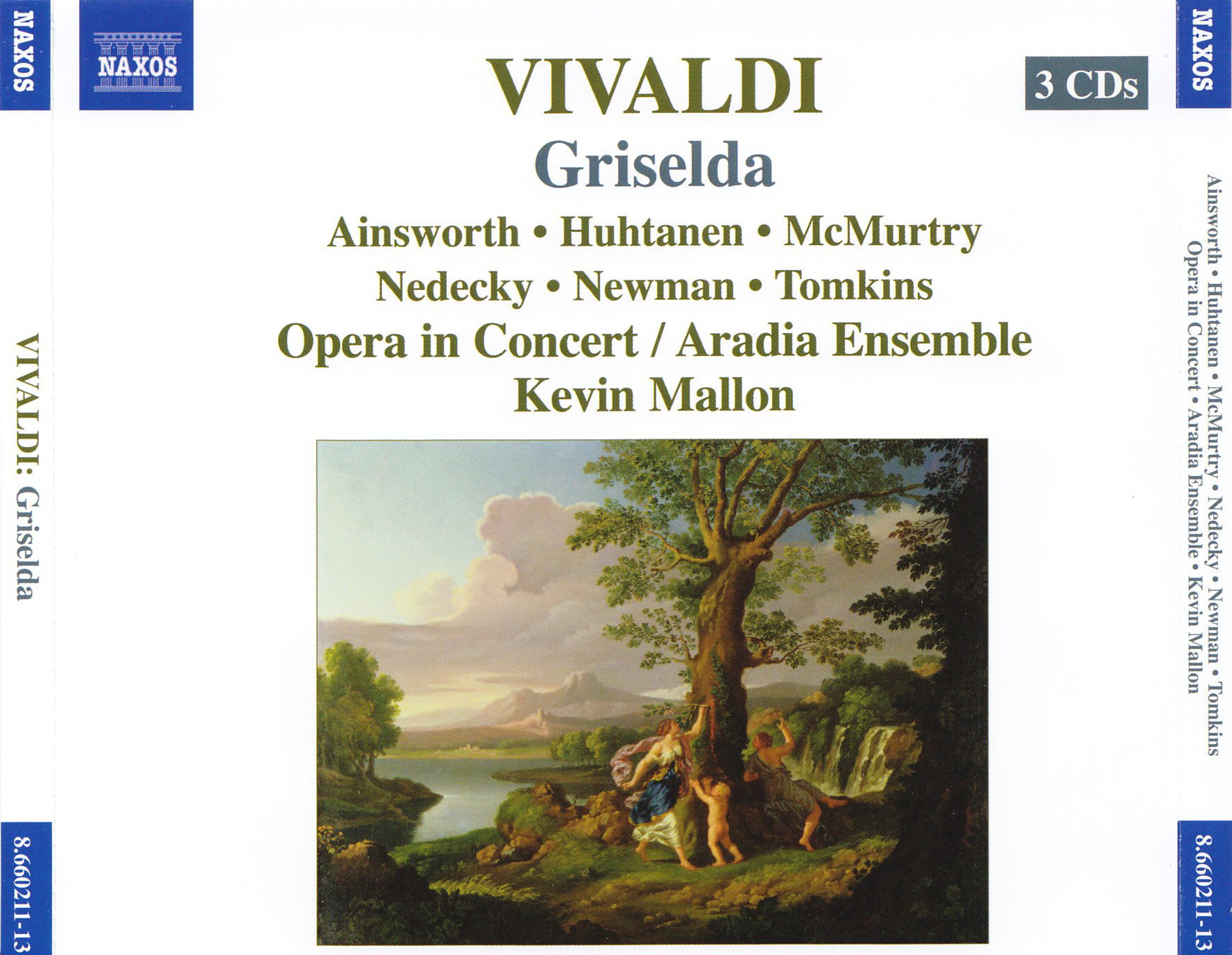 Vivaldi – Griselda, RV718 (Kevin Mallon, Giles Tomkins, Marion Newman, Carla Huhtanen) (2008) FLAC