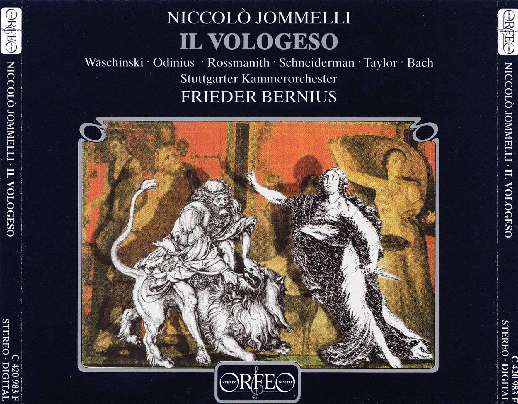 Jommelli – Il Vologeso (Frieder Bernius, Jorg Waschinski, Gabriele Rossmanith, Lothar Odinius) (1998) FLAC