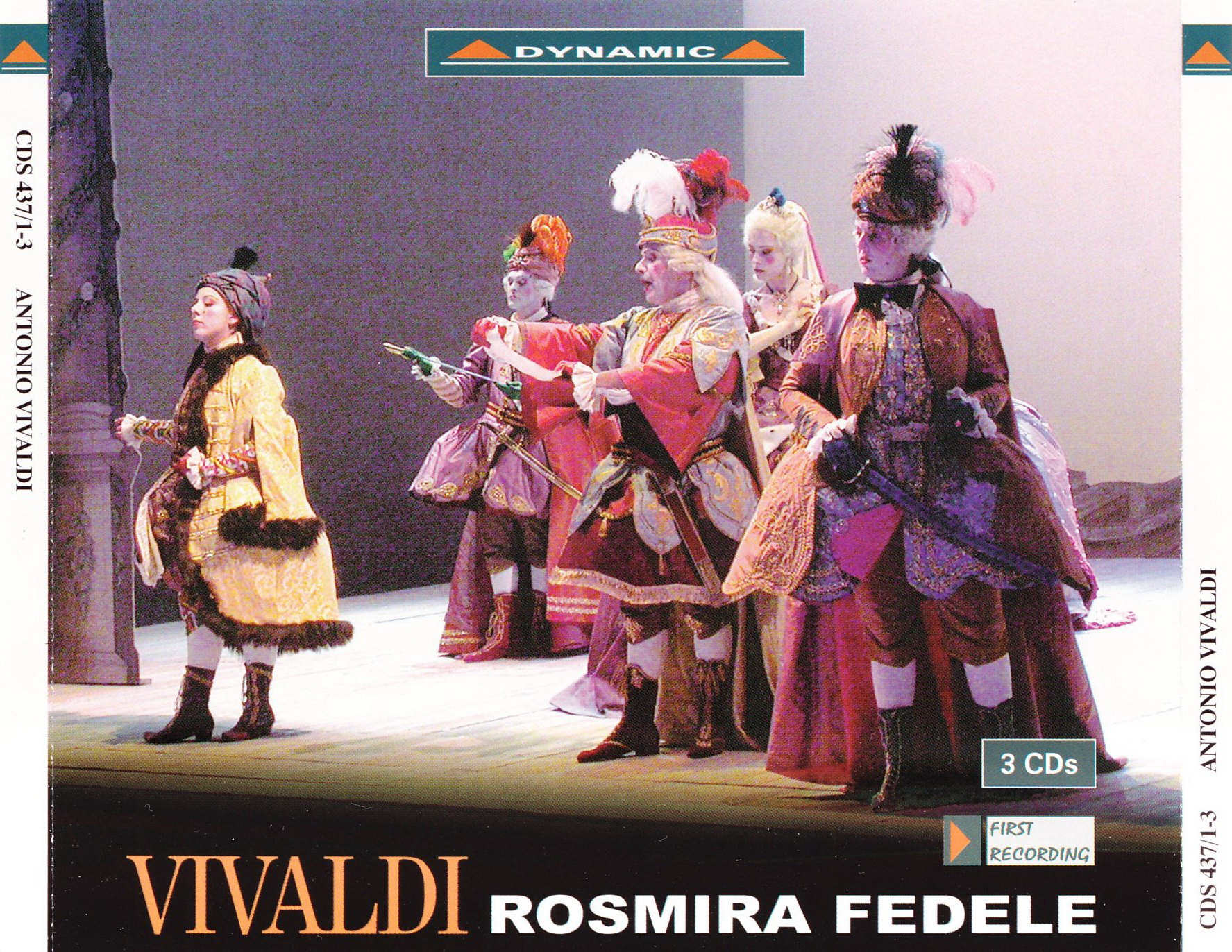 Vivaldi – Rosmira Fedele: pasticcio opera in 3 acts (arranged by Vivaldi), RV 731 (Gilbert Bezzina, Rossana Bertini, Jacek Laszczkowski) (2003) APE lossless