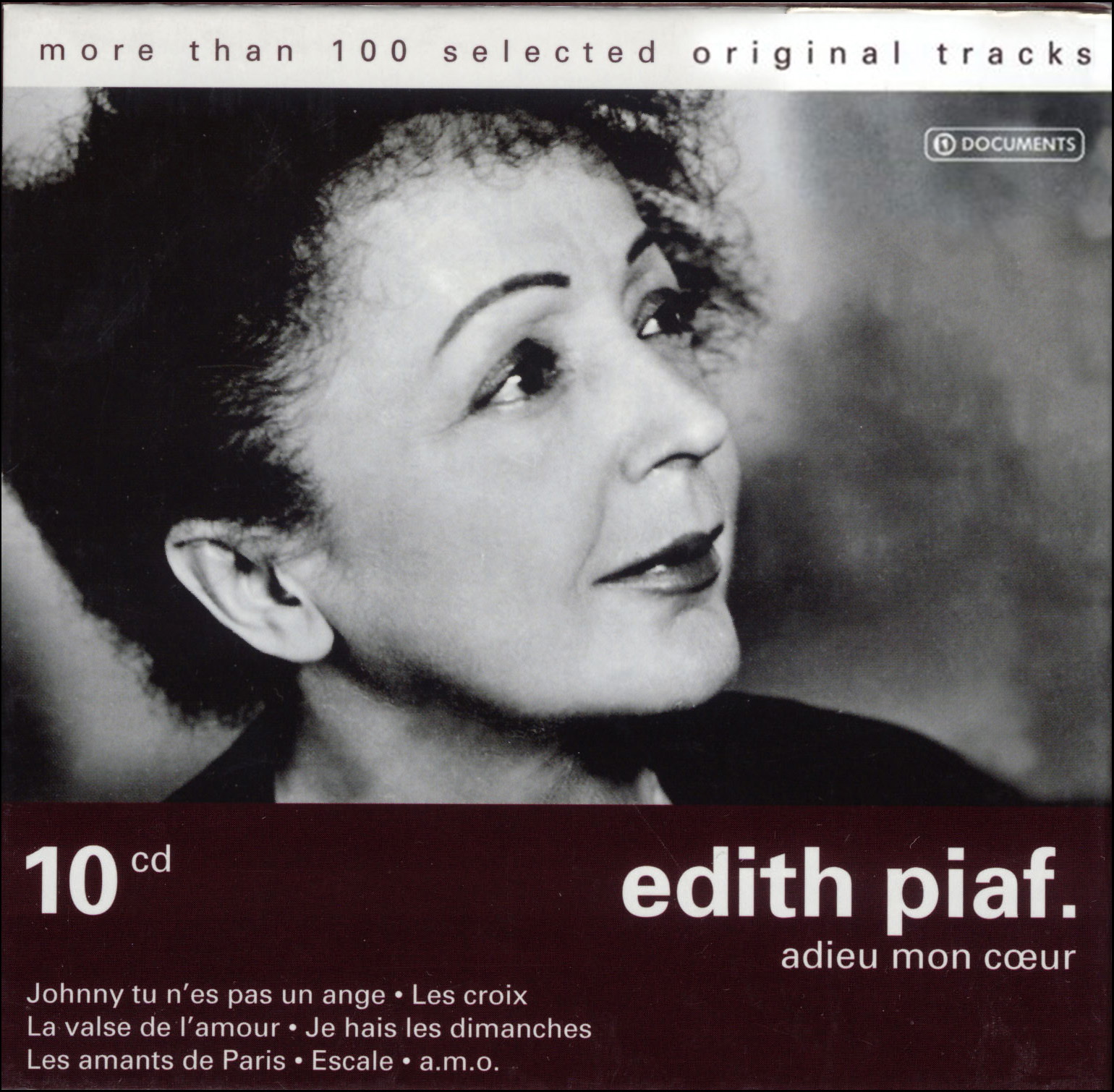 Edith Piaf – Adieu Mon Cœur (Box Set, 10 CDs) (2006) FLAC