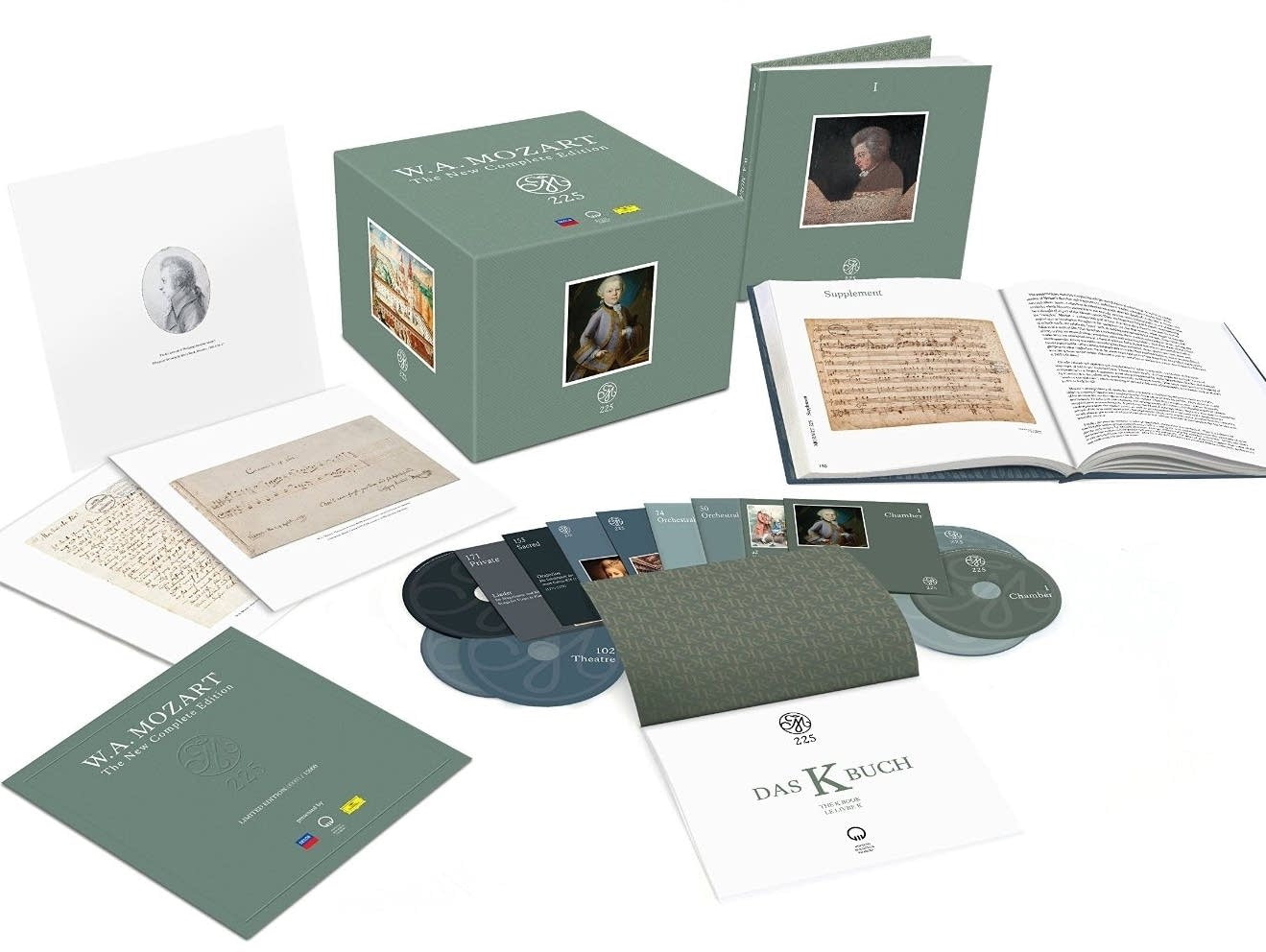 Wolfgang Amadeus Mozart – Mozart 225: The New Complete Edition (200 CD) (2016) MP3 320 kbps