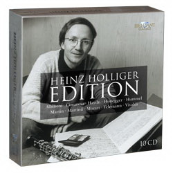 Heinz Holliger Edition (Vivaldi, Telemann, Albinoni, Haydn, Cimarosa, Donizetti, Mozart, Bellini, Molique, Moscheles, Rietz, Fiala, Hummel, Martin, Honigger, Martinu) (2012) MP3 320 kbps