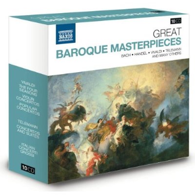 Naxos 25th Anniversary. The Great Classics. Box #8 – Great Baroque Masterpieces (J.S. Bach, Handel, Telemann, Vivaldi, Scarlatti, Corelli) (2012) MP3 320 kbps