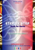 Alessandro Macrì - STEP by STEP Book for Horns Level 1 Italian/French (2025)
