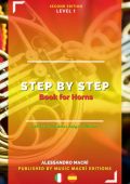 Alessandro Macrì - STEP by STEP Book for Horns Level 1 Italian/Spanish (2025)