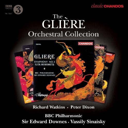 Reingold Gliere – a collection of works for the orchestra: symphony, overtures, ballet suits, a concert for a lobby with an orchestra (Richard Watkins, Peter Dixon; BBC Philharmonic, Sir Edward Downloads, Vasily Sinai) [5 cd] (2011) FLAC