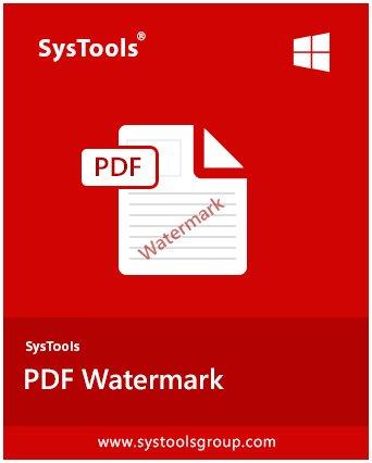 SysTools PDF Watermark 5.1 64 Bit – Eng