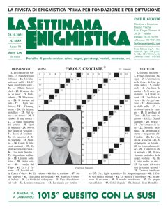La Settimana Enigmistica N.4883 – 23 Ottobre 2025