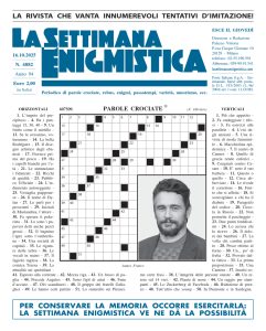 La Settimana Enigmistica N.4882 – 16 Ottobre 2025 La Settimana Enigmistica N.4882 – 16 Ottobre 2025