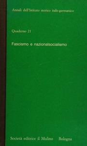 Bracher, Karl Dietrich  Valiani, Leo – Fascismo e nazionalsocialismo (1986) PDF