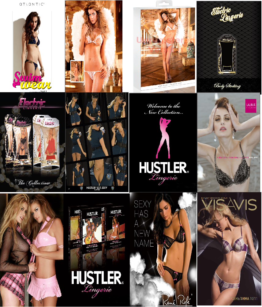 A selection of women’s underwear catalogs. (2008-2012) [RUS/FRA/USA/POL/LAT, RUS/ENG, PDF]