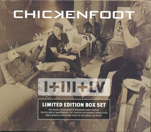 Chickenfoot – I+III+LV (Limited Edition Box Set, 3 CD) (2012) FLAC