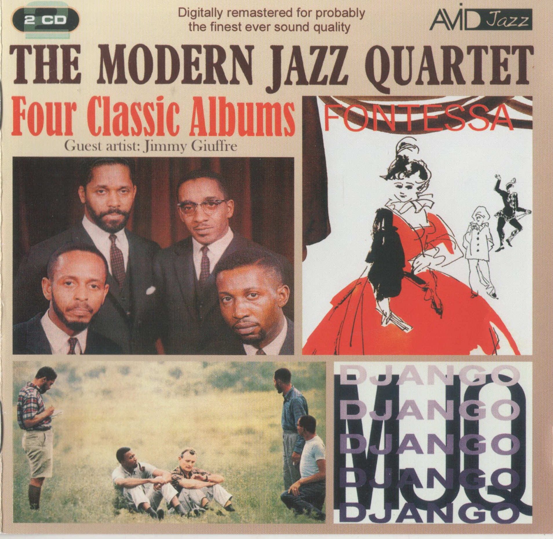 The Modern Jazz Quartet – Four Classic Albums (1953 – 1957) 2CD, (2008) FLAC