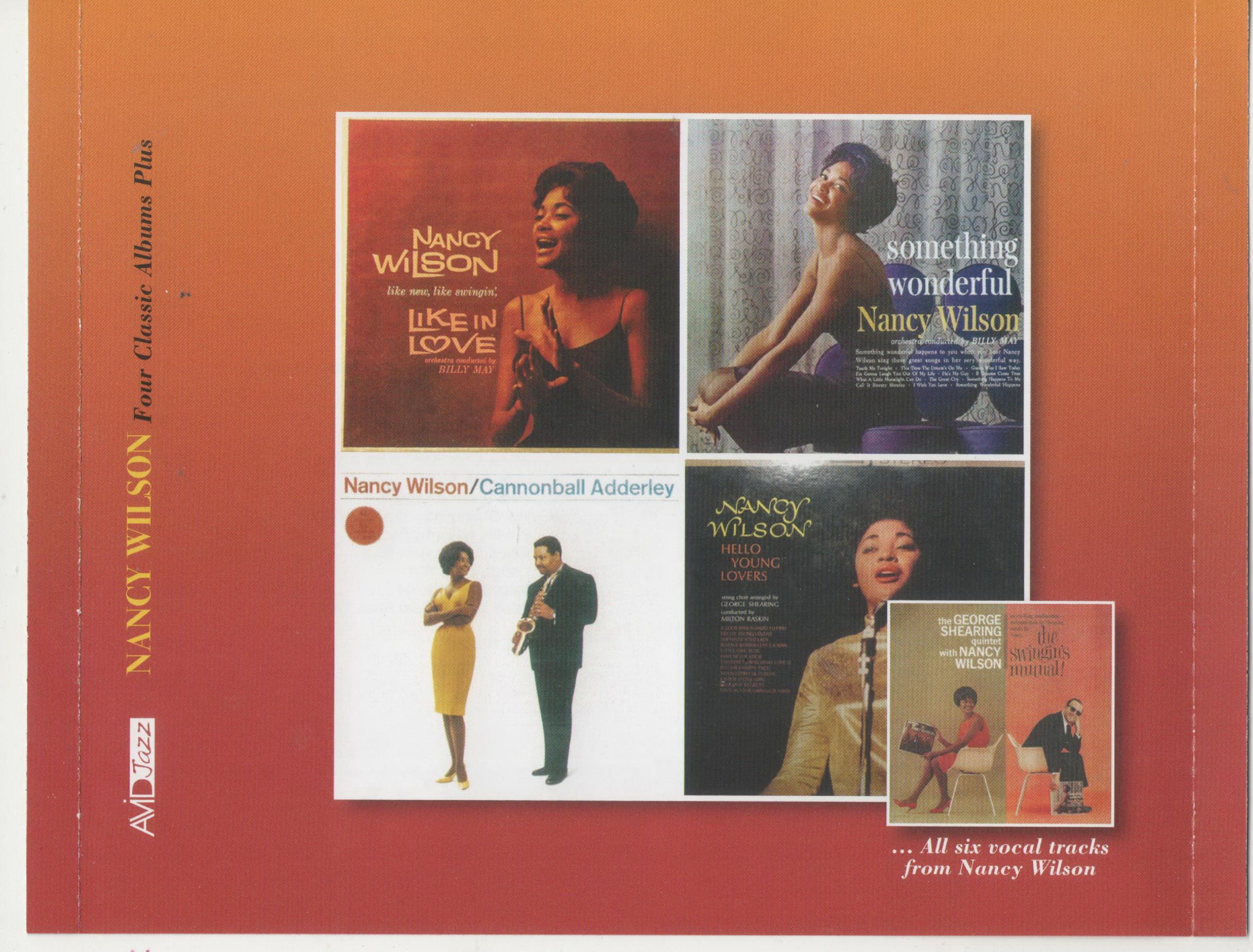 Nancy Wilson – Four Classic Albums Plus (1959 – 1962) 2CD, (2019) FLAC