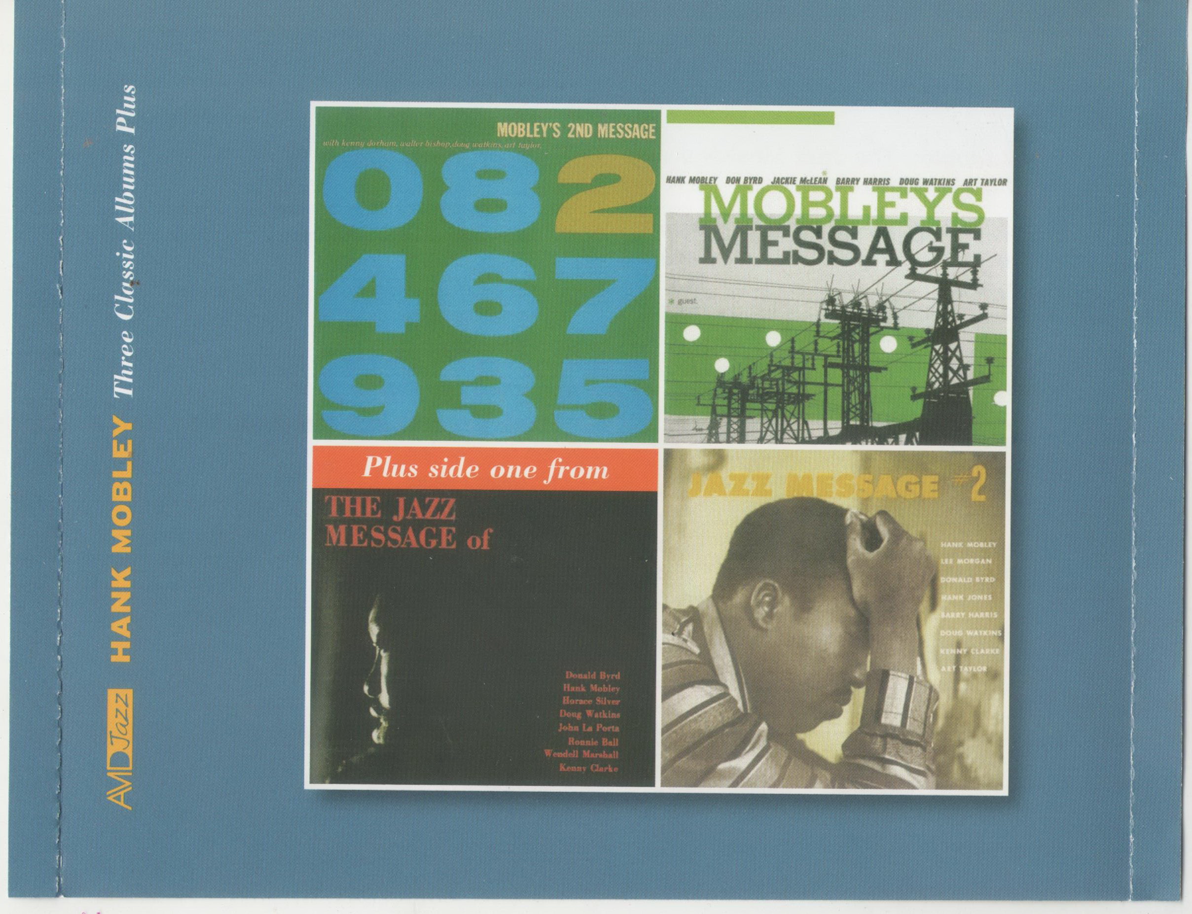 Hank Mobley – Three Classic Albums Plus (1956) 2CD, (2016) FLAC