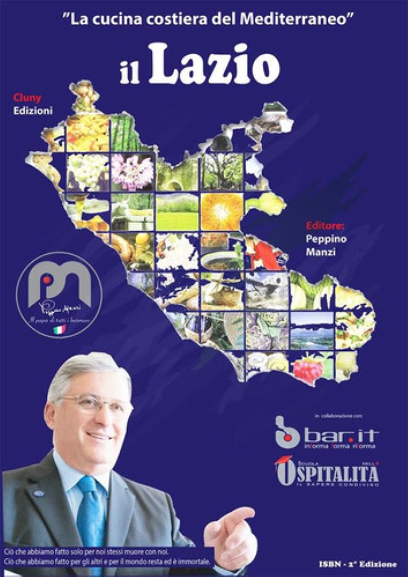 Peppino Manzi – Il Lazio. La cucina costiera del Mediterrano (2023)