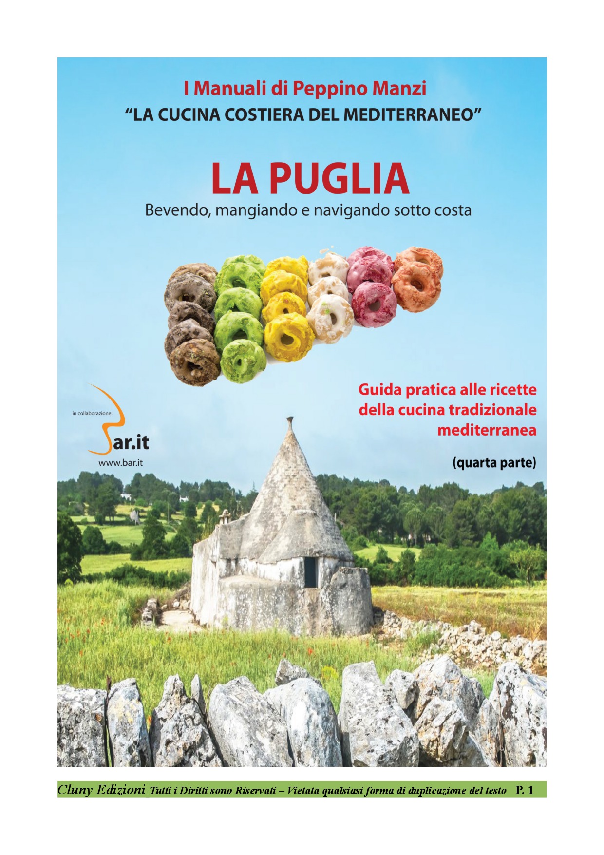 Peppino Manzi – La Puglia. La cucina costiera del Mediterraneo (2014)