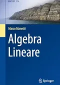 Marco Manetti - Algebra Lineare (2025)