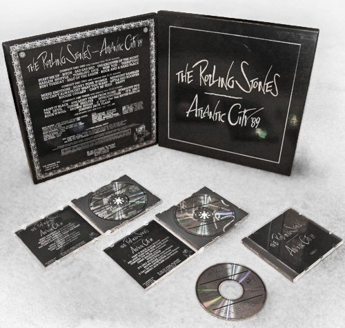 The Rolling Stones – Atlantic City ’89 (feat. E. Clapton, J. Lee Hooker, Axl & Izzy) [Bootleg box-set] (1990) FLAC