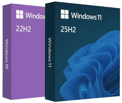 Windows 11 25H2 (non è richiesto TPM) e Windows 10 22H2 AIO 32 in 1 Preattivati ​​a novembre 2025 64 Bit – ITA