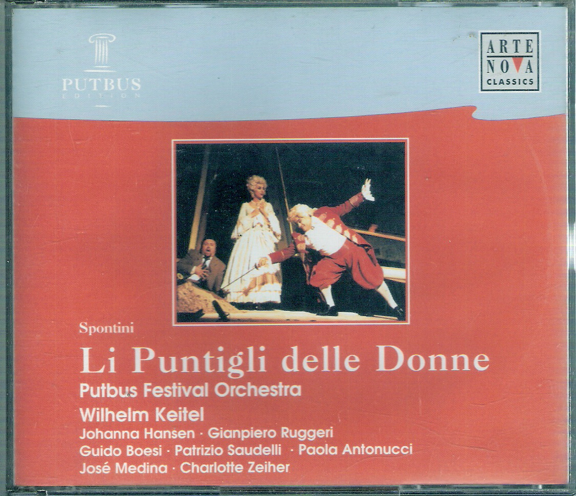 Spontini – Li Puntigli delle Donne (Saudelli, Antonucci, Ruggeri, Hansen, Boesi – Putbus Festival Orchestra, Keitel) (1998) APE lossless