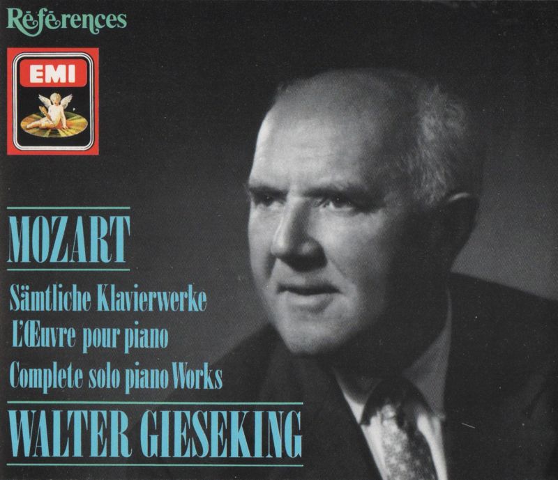 Mozart – Complete Solo Piano Works – Piano Sonatas, Variations, Minuets, Fantasies, German Dances, Capriccio, Fugue, Gigue, Suite, March, Rondo, Adagio (Walter Gieseking) (1990) FLAC