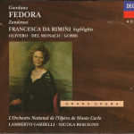 img Umberto Giordano - Fedora/ / Riccardo Zandonai- Francesca da Rimini - Olivero-Gobbi - Monaco (1