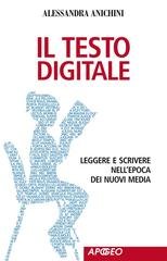 Alessandra Anichini – Il testo digitale. Leggere e scrivere nell’epoca dei nuovi media (2013)