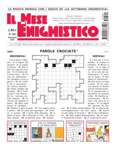 Il Mese Enigmistico Raccolta 2025 COMPLETA