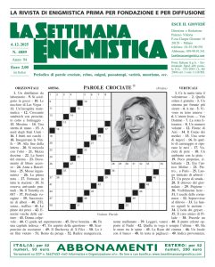 La Settimana Enigmistica N.4889 – 4 Dicembre 2025